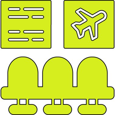 Hava taşımacılığı simgesi ana hat biçiminde