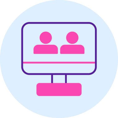 Seo simgesinin vektör illüstrasyonu