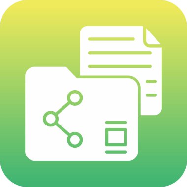 dosya simgesi, vektör illüstrasyonu. düz tasarım biçimi