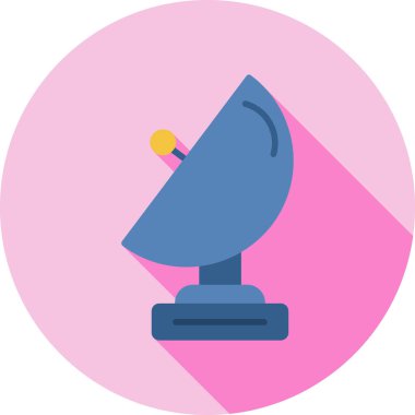 Güzellik salonu simgesi düz stil