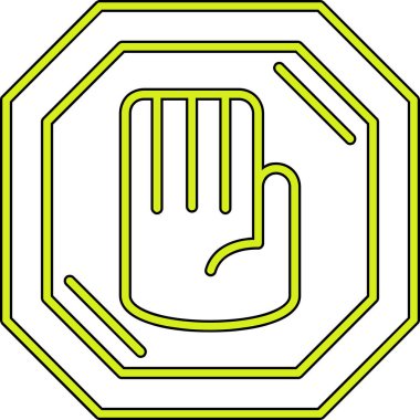 Yeşil yaprağın vektör çizimi