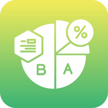 Benzersiz vektör simgesi ve resimleme