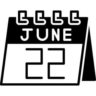 Takvim. Web simgesi basit tasarım