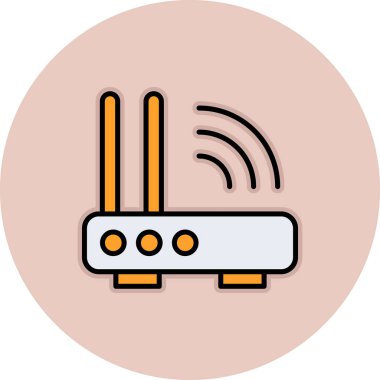 wifi simgesi vektör illüstrasyonu