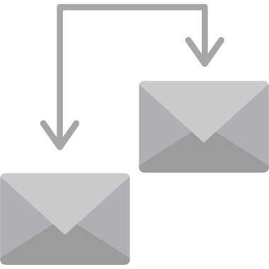 posta simgesi, vektör illüstrasyonu