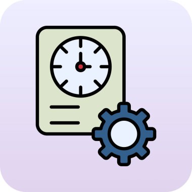 Modern simgenin vektör illüstrasyonu