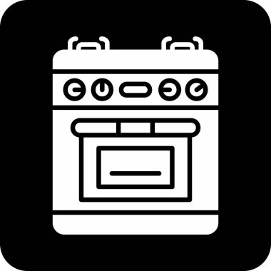 Mutfak. Web simgesi basit illüstrasyon