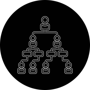 seo modern simgesinin vektör illüstrasyonu