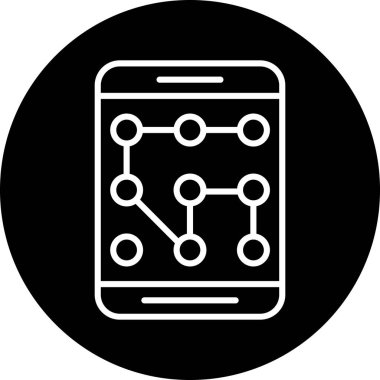 vektör cep telefon simgesi