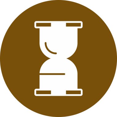 kum saati ikonu vektör illüstrasyonu