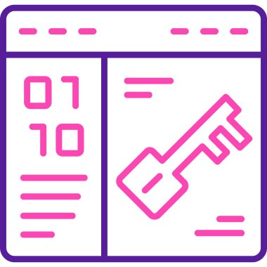 Takvim simgesinin vektör illüstrasyonu