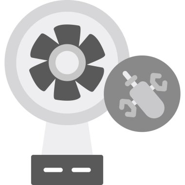 Klima ikonu vektör illüstrasyonu