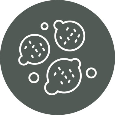 Gıda simgesinin vektör illüstrasyonu