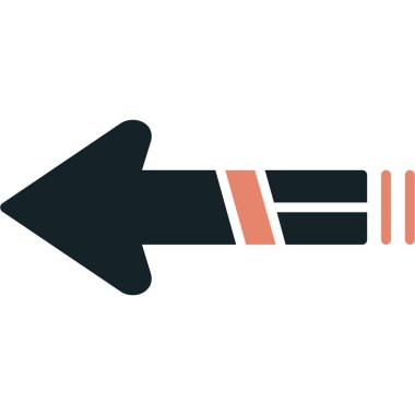 ok simgesi vektör illüstrasyonu