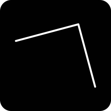 Modern b 'nin vektör illüstrasyonu eksik simgesi