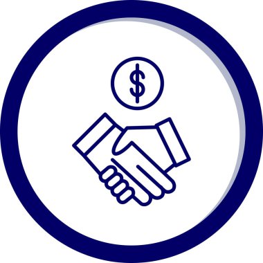 iş ve finans simgesi