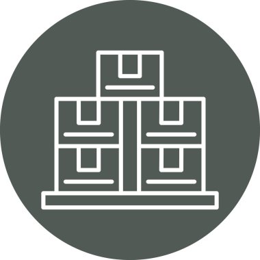 Modern yapı simgesinin vektör illüstrasyonu