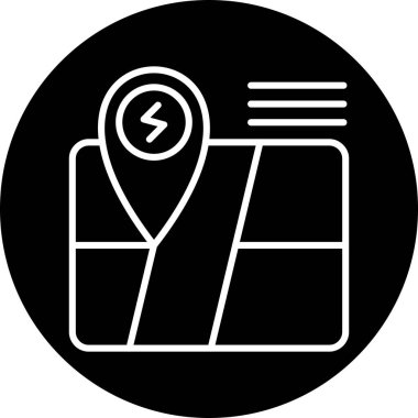 konum haritası simgesi. beyaz arkaplanda izole edilmiş web tasarımı için konum haritası vektör simgesi