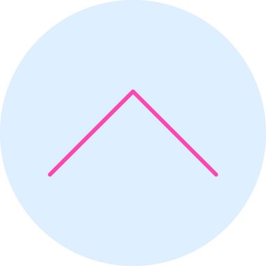 ok simgesi, vektör illüstrasyonu basit tasarım