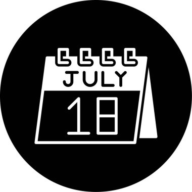 Tek bir günlük takvimde 18 Temmuz