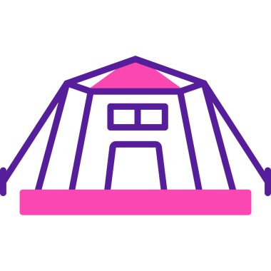 Yapı simgesinin vektör illüstrasyonu