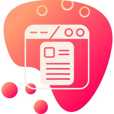 Dijital tabletin vektör illüstrasyon simgesi