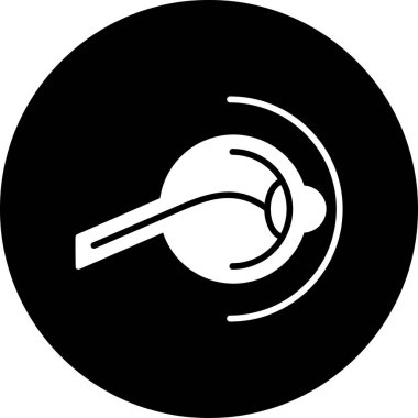 Bir kaşığın vektör illüstrasyonu