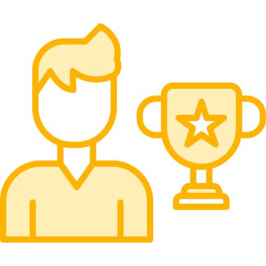 Ödül. Web simgesi basit illüstrasyon