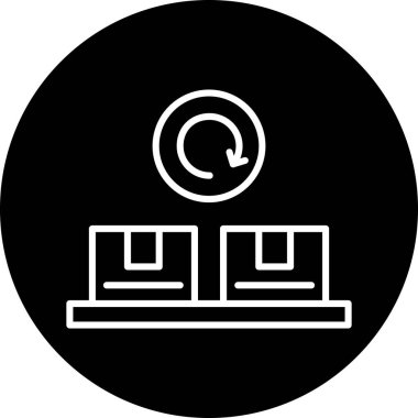 seo modern simgesinin vektör illüstrasyonu