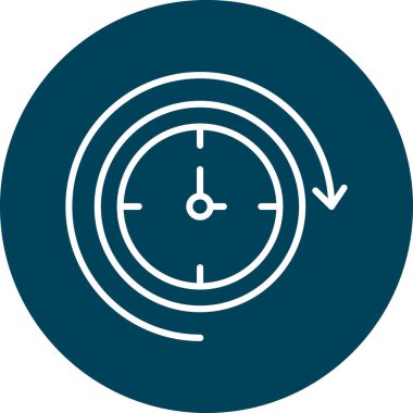 pusula simgesi, vektör illüstrasyonu