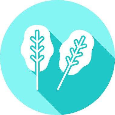 Doğa simgesinin vektör illüstrasyonu