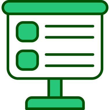 Tarayıcı. Web simgesi basit illüstrasyon