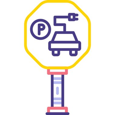 Taksiyle. Web simgesi basit illüstrasyon