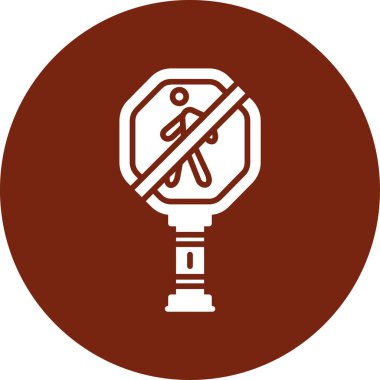 Modern b 'nin vektör illüstrasyonu eksik simgesi