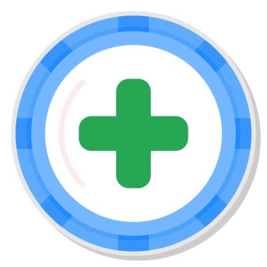 tıbbi simge vektör illüstrasyonu