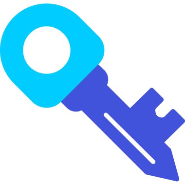 Anahtar. Web simgesi basit tasarım