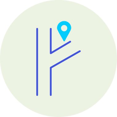 konum. Web simgesi basit illüstrasyon