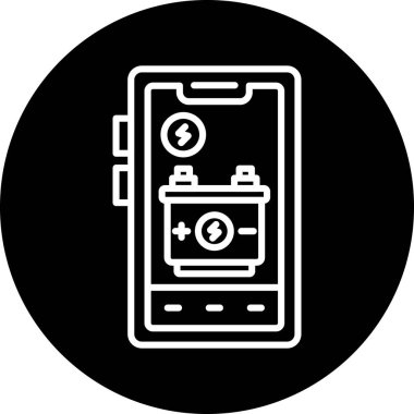 mobil simge vektör illüstrasyonu