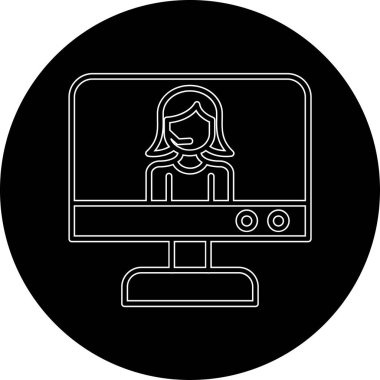 dizüstü bilgisayar ikonu vektör çizimi tasarımı