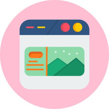 Akıllı telefon. Web simgesi basit illüstrasyon