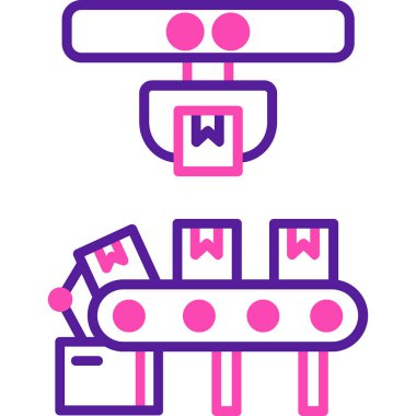 Alışveriş arabası web sitesi basit illüstrasyon tasarımı çizimi