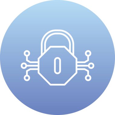 Modern simgenin vektör illüstrasyonu