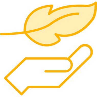 Elinde fırça tutan bir karikatür elin vektör çizimi