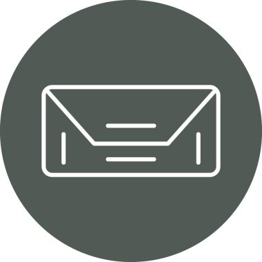 posta simgesi. Basit tasarım