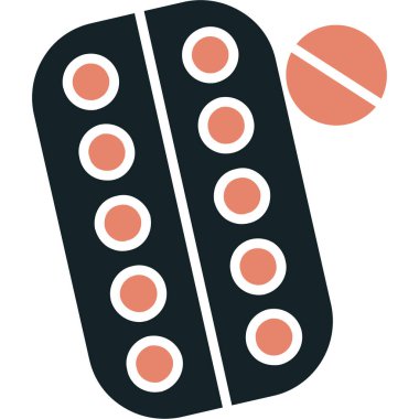 hap ikonu vektör illüstrasyonu