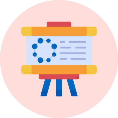 Eğitim. Web simgesi basit illüstrasyon