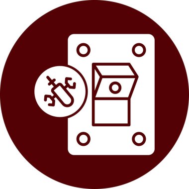 Seo simgesinin vektör illüstrasyonu