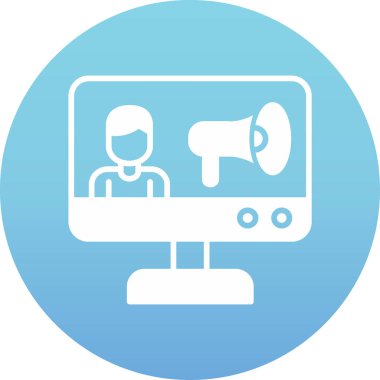 Modern simgenin vektör illüstrasyonu