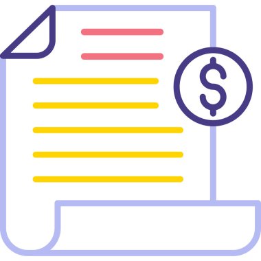 fatura dolar simgesi