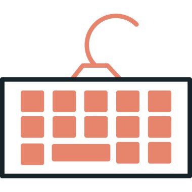 Takvim. Web simgesi basit tasarım